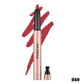 PHOFAY MATTE LIP LINER LIPSTICK PEN (Option: 04)