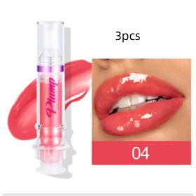 New Tube Lip Rich Lip Color Slightly Spicy Lip Honey Lip Glass Mirror Face Lip Mirror Liquid Lipstick (Option: 4Color3pcs)